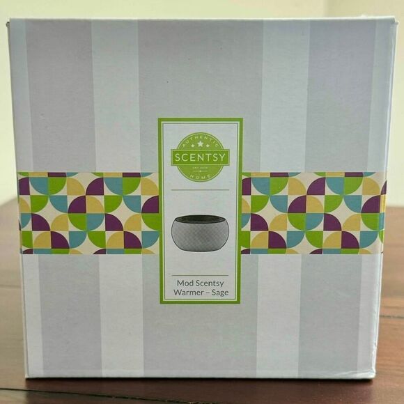 Scentsy Mod Sage Element Warmer - NEW in Box, Unopened - Picture 2 of 4